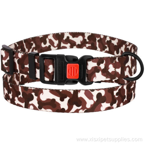 Custom Made Adjustable Dog Collar with Buckle